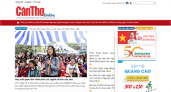 Desktop Screenshot of baocantho.com.vn